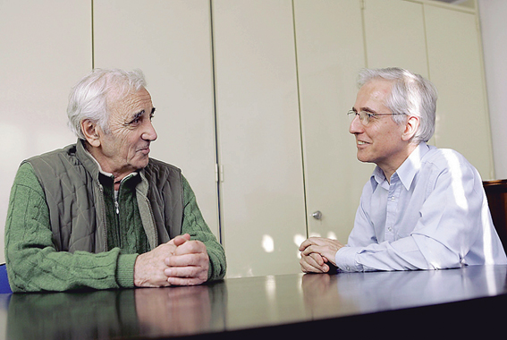 Avec Aznavour (1)