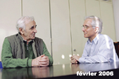 avec Charles Aznavour, février 2006